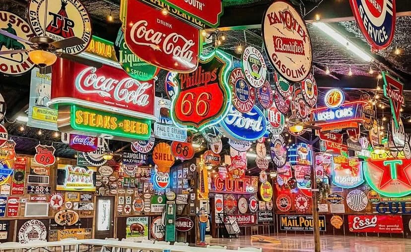 Vintage signs collection